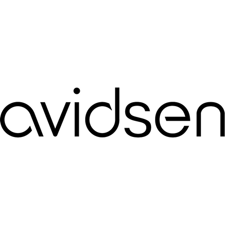 Das Wort avidsen ist in einer sauberen, modernen, schwarzen Kleinbuchstabenschrift auf weißem Hintergrund geschrieben.