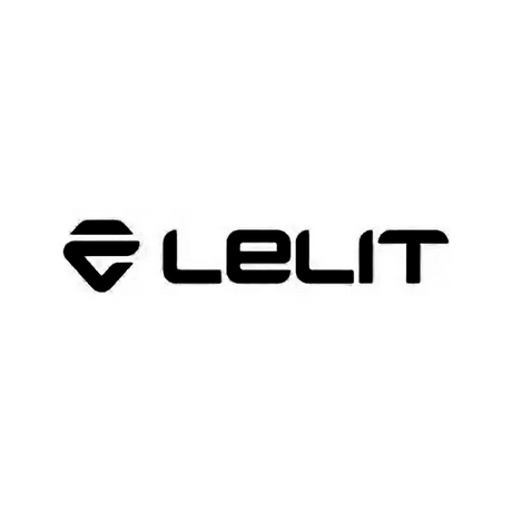 Lelit-Logo mit einem stilisierten L-Symbol auf der linken Seite und einem fetten schwarzen Text mit der Aufschrift LELIT auf weißem Hintergrund.