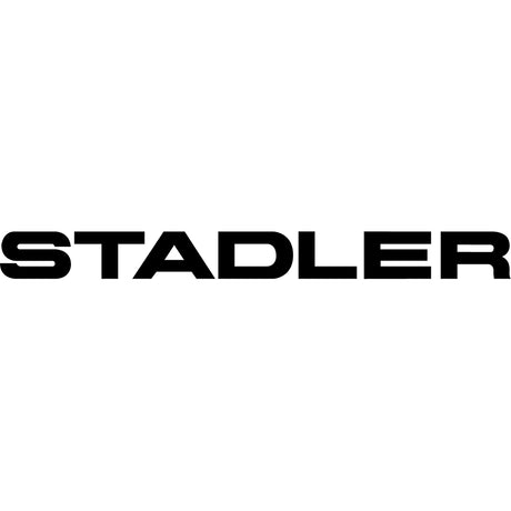 Schwarzes Textlogo mit der Schreibweise STADLER in fetten, modernen Großbuchstaben auf weißem Hintergrund.
